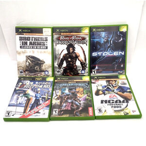 Xbox Video Games Microsoft - Lot of 6 - VG 05